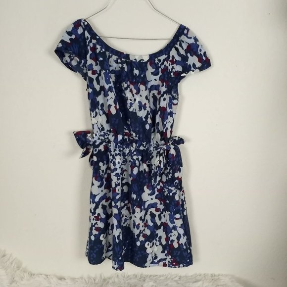 Banana Republic Size 4 Spring Dress Size 4 Cutout Sides w/ Ties - Picture 1 of 7